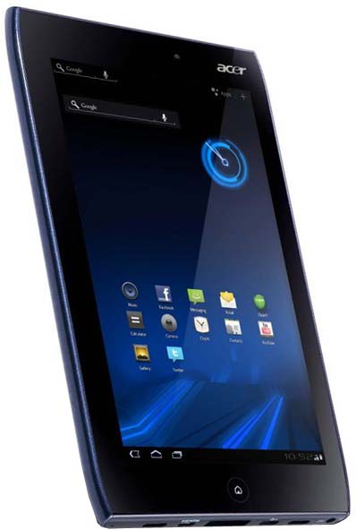 Acer скоро начнёт продажи Iconia Tab A100